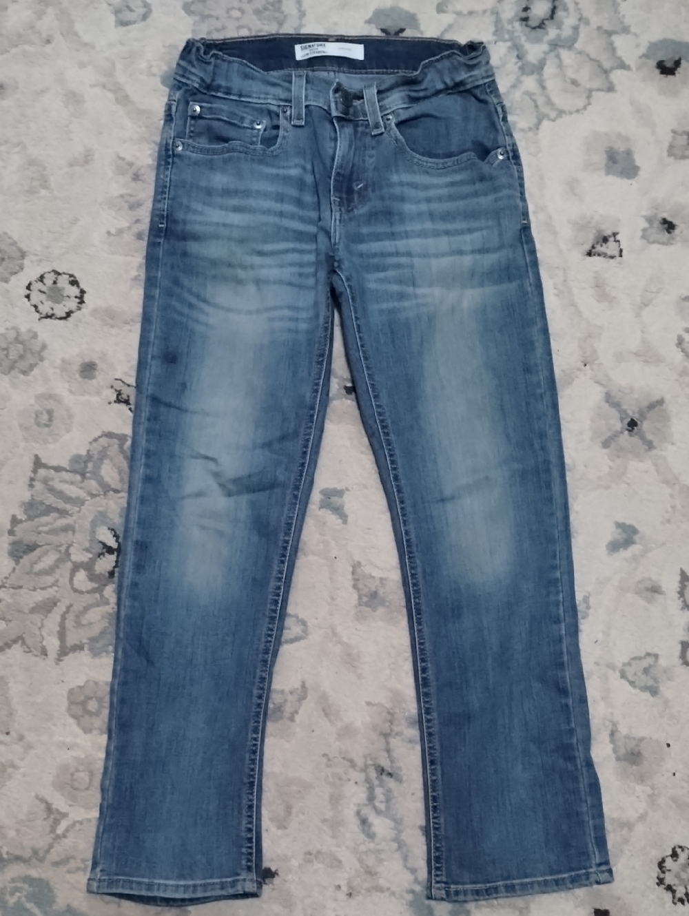 Kids Blue Washed Jeans by Gap - Classic Straight Fit